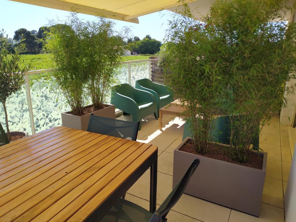 Appartement 4 Personnes, Grande Terrasse, Parking Prive, Wifi Montpellier Eksteriør bilde